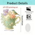 thumbnail image 2 of Romantic Tea Cup Acrylic Ornament Gift For Lover Day, 2 of 4