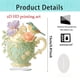 thumbnail image 2 of Regalo romántico de adorno de taza de té | Decoración acrílica en forma de corazón 15cm | Juego de tazas de té con temática de amor, platillo a juego, cuchara para remover | Acabado brillante, 2 of 4