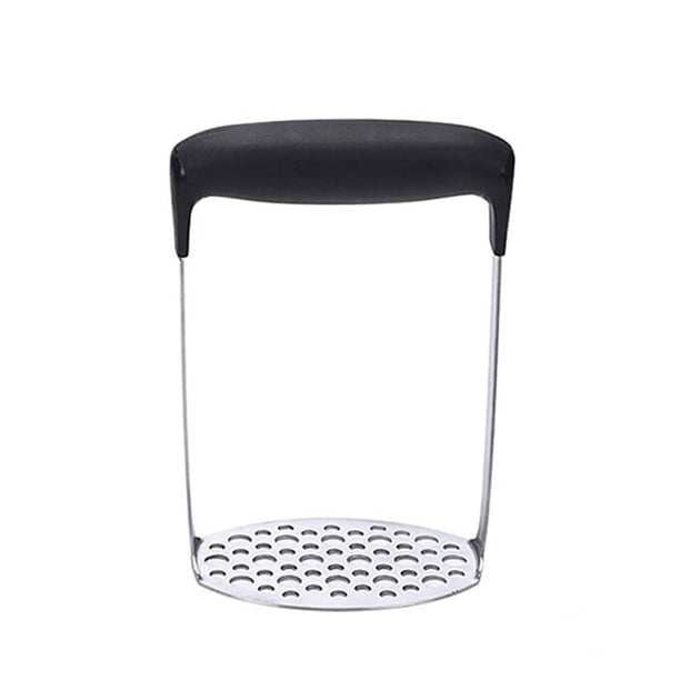 Injueey Triturador de patatas, triturador de patatas con mango ergonómico, triturador de patatas de acero inoxidable para casa, apartamento, restaurante Suministros de limpieza para el hogar Injueey HA021092-00