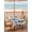 White, variant on Watercolor Botanical Outdoor Tablecloth - 54x80 Inch Rectangle Dining Table Cover, Blue Yellow Leaves Floral Plants Spring Waterproof Outdoor Table Cloth with Umbrella Hole & Zipper for Picnic/Patio