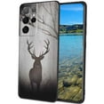 thumbnail image 1 of Compatible with Samsung Galaxy S21 Ultra Phone Case, Deer-Animal-Print-45 Case Men Women, Flexible Silicone Shockproof Case for Samsung Galaxy S21 Ultra, 1 of 1