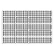 Window Screen Repair Patch,5 Patches,2.36x3.42", Strong Adhesive Fiberglass Mesh Pacth Tape, 3-Layer Strong Adhesive Window Screen Mesh Tape, Repair Kit for Window and Door Screen Tears Holes,15 Pads