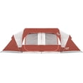 thumbnail image 2 of CAMPROS CP 12 Person Cabin Tent, 2 Room Extra Large Straight Wall Camping Tents Waterproof Windproof with Top Rainfly, 6 Large Mesh Windows, Double Layer, Easy Set Up Family Tent, 2 of 4