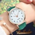 thumbnail image 4 of Leather Quartz Band Women's Watch Watch Wrist Casual Analog Women's Watch Watches for Nurses No Battery Watches Women Extra Large Face Watches for Men Womens Analog Watch Senior Watch Watches Bulk, 4 of 4