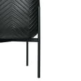 thumbnail image 7 of Bloomingville Round Metal Planter with Chevron Pattern on Stand, Black, 7 of 7