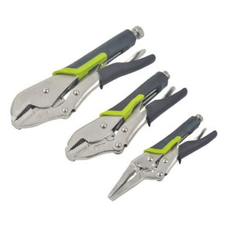 UPC: 0052088068540 | APEX TOOL GROUP-ASIA 213182 Master Mechanic 3Piece Lock Plier Set