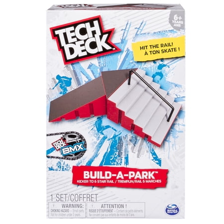 Tech Deck - Build-a-Park - Kicker to 6 Stair Rail