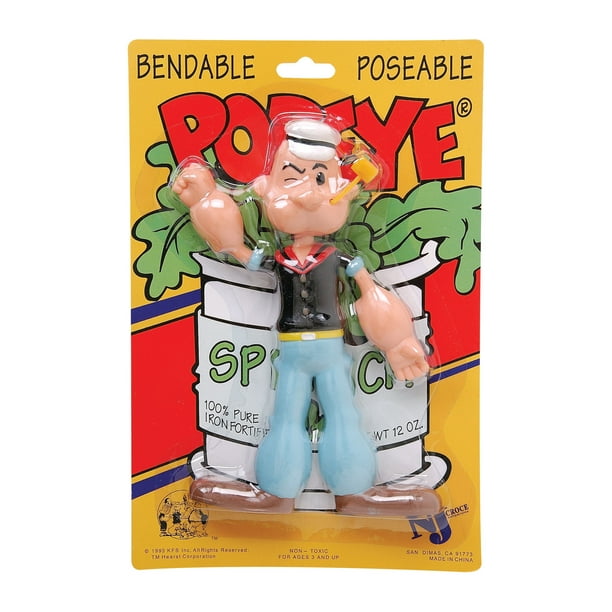 popeye bendable figures