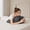 DARK GREY, variant on BINBANK Bed Wedge Pillow, Memory Foam Reading Pillow for Back Support, Blue