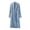 a-Light Blue10486, variant on VNKIDY Men's Loungewear Solid Color Long Sleeve V Neck Robes With Contrast Trim Belted Pocket Soft Loungewear For Casual Daily Home Relaxation Activities Versatile Homewear