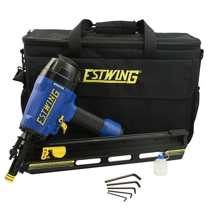 Estwing EFR3490 Pneumatic 34 Degree 3-1/2" Clipped Head Framing Nailer with Bag