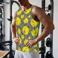 thumbnail image 5 of Picia Pirate Skulls Printed Men’s Performance Tank, Men's Workout Tank Top Moisture-Wicking Tank Top Muscle tee, Breathable Workout Shirt-3X-Large, 5 of 7