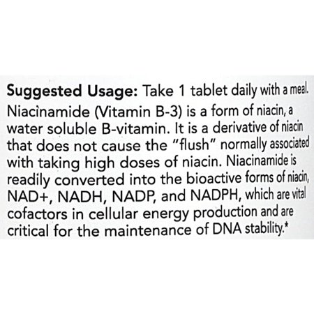 ナウフーズ ナイアシンアミド 1000mg 90粒 タブレット NOW Foods Niacinamide サプリメント ビタミンB3 ノーフラッシュ フラッシュフリー ビタミン