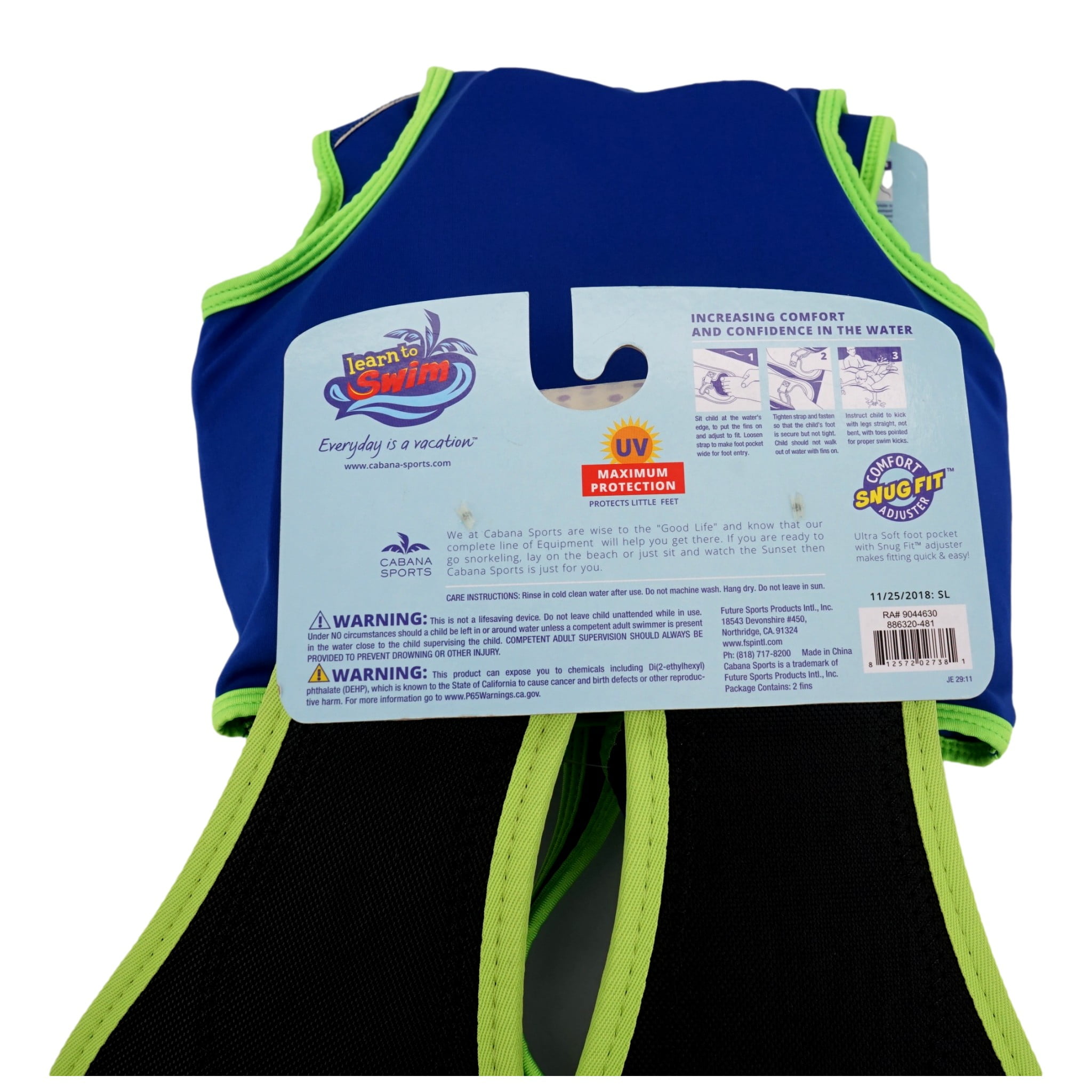 Ｓ Junrife Kids Swim Fins,Kids Flippers For  - Cyprus
