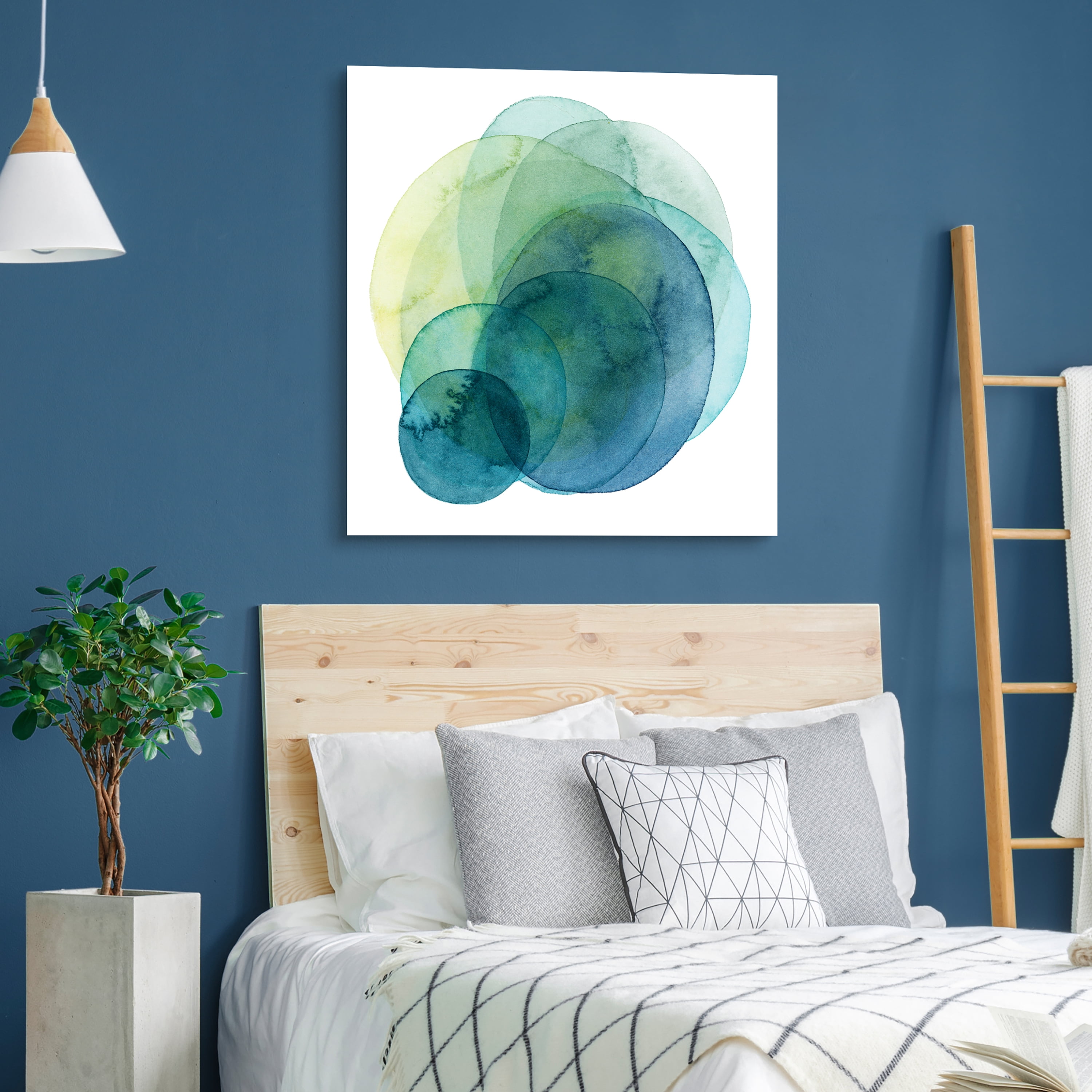 Empire Art Direct Evolving Planets IV Frameless Free Floating Tempered Glass Panel Graphic Wall Art, 38" x 38" x 0.2", Ready to Hang