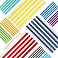 thumbnail image 2 of Exclusivo Mezcla 2-Pack Cotton Large Cabana Stripe Beach Towels, Super Absorbent Soft Plush Pool Towel, Bath Towel (Blue, 30"x60"), 2 of 8