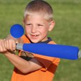 thumbnail image 4 of BRIGHTFUFU Juego de bate y pelota de béisbol para niños: Juguete deportivo para practicar béisbol en interiores y exteriores - Equipo de entrenamiento ligero para niños, 4 of 7