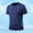 Dark Blue, variant on HOMADLES Mens Short Sleeve Ice silk Soft Summer Gym Casual Pullover Short Sleeve Dark Blue L