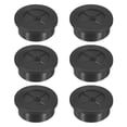 thumbnail image 1 of Uxcell 6-Pack Grommets de Goma para Cableado Grommet de Agujero de Escritorio de 30 mm, 1 of 1