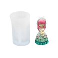 thumbnail image 1 of Candle Moulds Princess Shaped Baking Tools Silicone Material for Kitchen Baking, 1 of 5