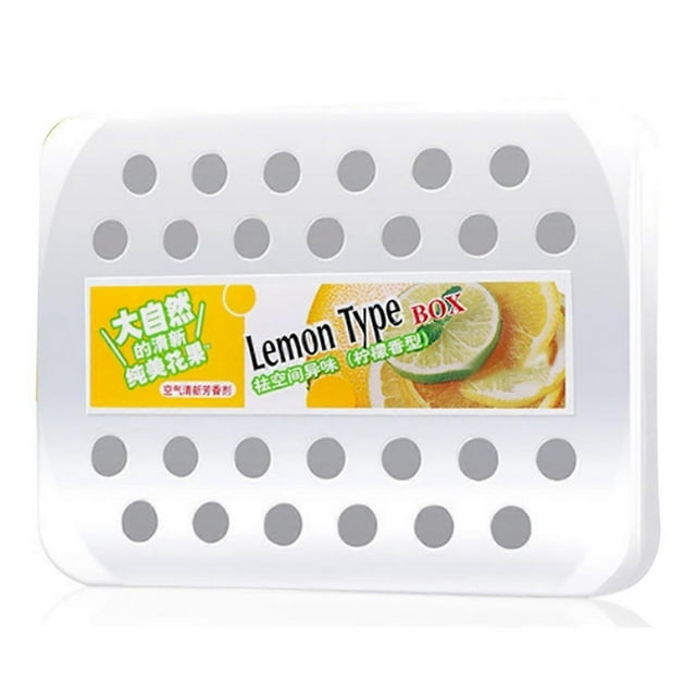 Car Solid Perfume Air Freshener Car Balm Deodorizing Long-Lasting Fragrance Scent Lemon Aromatherapy