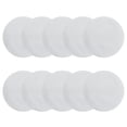 thumbnail image 1 of Reusable Makeup Remover Pads - 10 Pieces Soft Organic Cotton Rounds with Washable Drawstring, 1 of 5