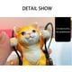 thumbnail image 3 of Resina Fragancia Gato Coche Colgante Artesanía Adornos Colgantes Decoración Interior (Naranja) Sywqhk Accesorios para autos y motos, 3 of 8