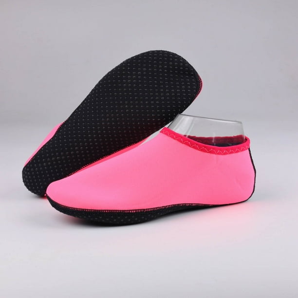Zapatos acuáticos para hombre y mujer | Calcetines acuáticos de secado rápido para playa, surf y snorkel | Suela antideslizante para piscina, yoga y buceo
