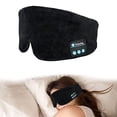 thumbnail image 1 of SYPVRY Suave Antifaz para Dormir Auriculares Bluetooth, Diadema para Dormir Ajustable Auriculares para Dormir Meditación Insomnio, Auriculares Inalámbricos con Cubierta para Ojos para Música para Sies, 1 of 5