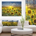 thumbnail image 1 of Design Art - Field of Blooming Sunflowers, 1 of 3