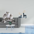 thumbnail image 2 of Figuras de búho, estatua de resina, artesanía de animales en miniatura, escultura, arte decorativo, adecuado para el hogar, sala de estar, dormitorio,, 2 of 8