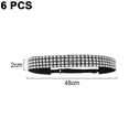 thumbnail image 2 of Diadema con purpurina de 6 piezas, diadema de fieltro antideslizante, diadema de diamantes de imitación, diadema de tela para mujer, diadema para deportes y Yoga MFZFUKR CPB-DE-LYY779-3, 2 of 5
