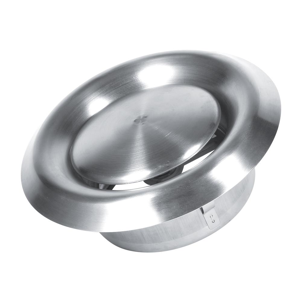 Ventilation Ducting Cover,4 Sizes Round Ceiling Diffuser Exhaust Supply Valve Air Ventilation Ducting Ducting Cover White 100mm