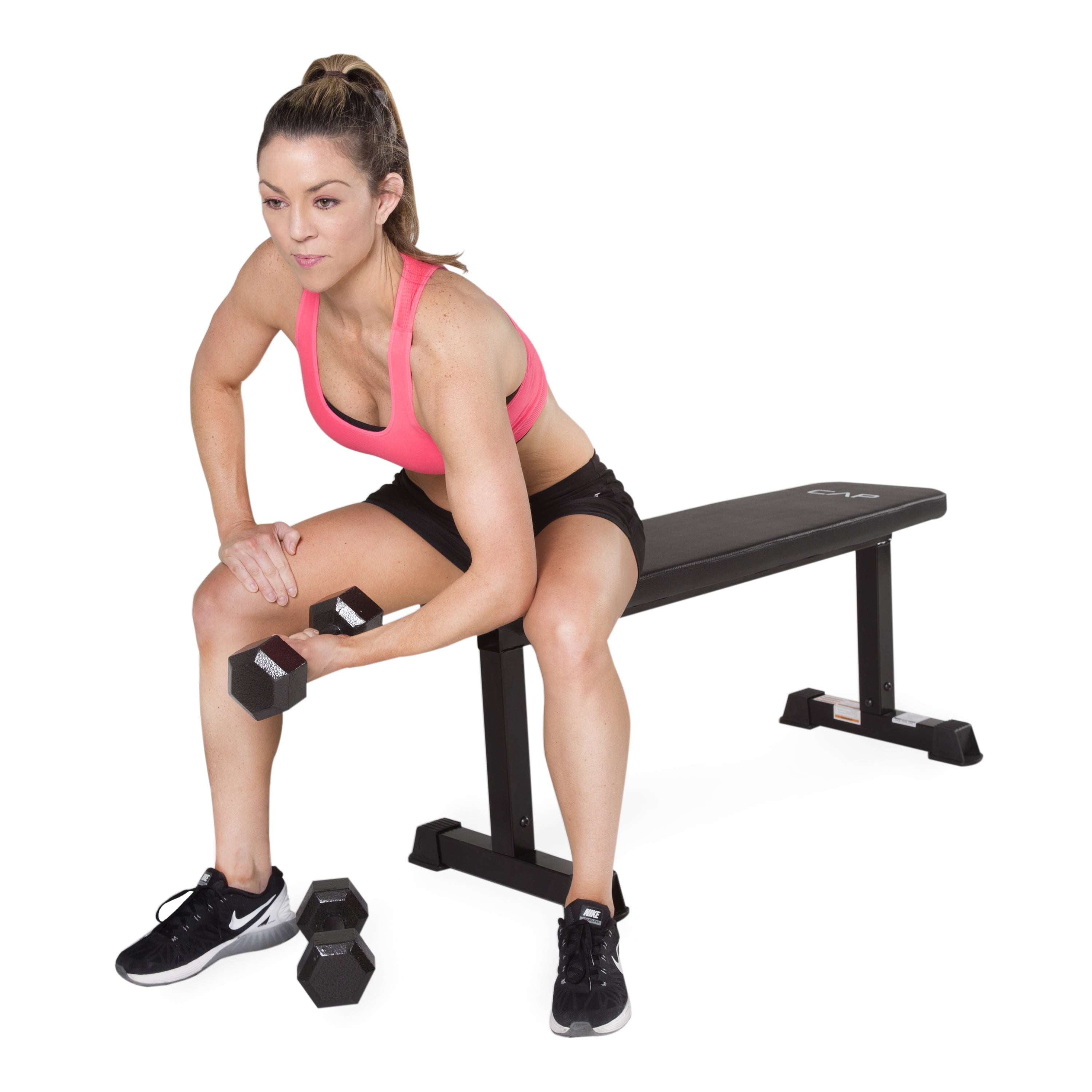 Cap flat weight bench hotsell