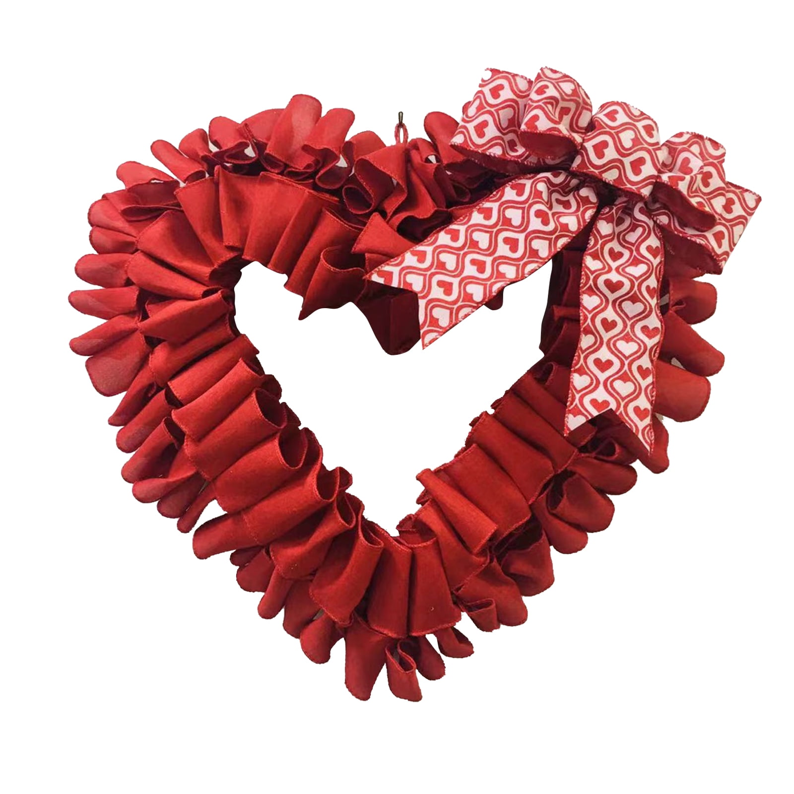 Heart Wreath Attachment Glam Heart Wreath Attachment Valentines Wreath Attachment Heart Wreath Embellishment Valentines Decor