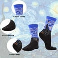 thumbnail image 4 of AmPm Men's Dress Cool Colorful Novelty Funny Casual Combed Cotton Crew Socks Multi-pack, 4 of 6