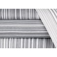 thumbnail image 2 of Sheet Set 3PC T Solid Strip Grey, 2 of 3