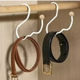 thumbnail image 7 of Msgweeeg Over Door Hook Door Hanger 1pcs Hat Storage Rack Metal Material Household Multifunctional Clothes And Hat Storage Hook Baseball Cap And Camisole Clothing And Bag Display Rack, 7 of 7