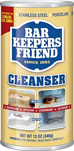 BAR KEEPERS FRIEND Powdered Cleanser 12-Ounces (1-Pack)']