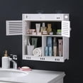 thumbnail image 4 of Ktaxon Wall Mount Bathroom Cabinet Medicine Cabinet Storage Organizer for Kitchen Laundry White Finish, 4 of 11