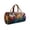 001_B, variant on Hippie Van Quilted Travel Duffle Bag, Boho Retro Week Overnight Bag for Women, Adjustable Strap