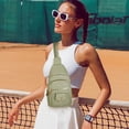 thumbnail image 6 of GAEKEAO Sling Bag Crossbody Bags for Women Vegan Leather Fanny Pack Chest Travel Anti Theft Purse Shoulder Bag handbags Gifts, 6 of 6