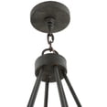 thumbnail image 3 of Meyda Tiffany 140432 Loxley 18 Light 42" Wide Pillar Candle Style Chandelier - Chestnut, 3 of 7
