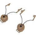 thumbnail image 4 of AVEKI Support de Casque Support de Casque de Suspension de Rail, Adaptateur de Casque de Casque 2PCS Résistant aux Collisions pour la Prise de Vue 0601M, 4 of 7
