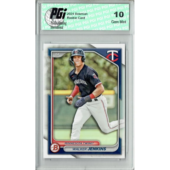 Walker Jenkins 2024 Bowman Draft #BD-166 Rookie Card PGI 10
