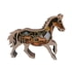 thumbnail image 2 of Adornos de caballo de animales de madera, mesa , silueta Retro, miniaturas, artesanía, escultura, grabado hueco para estante, decoración del Gloria Escultura casera, 2 of 8