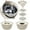 Beige, variant on 4-1 Colander with Bowl Set - Rotatable Colander Bowl with Measuring Spoons - Fruit Strainer Bowl, Food Strainers and Colanders Funny Presents for Women, Aesthetic Kitchen Gadget Essentials - Beige