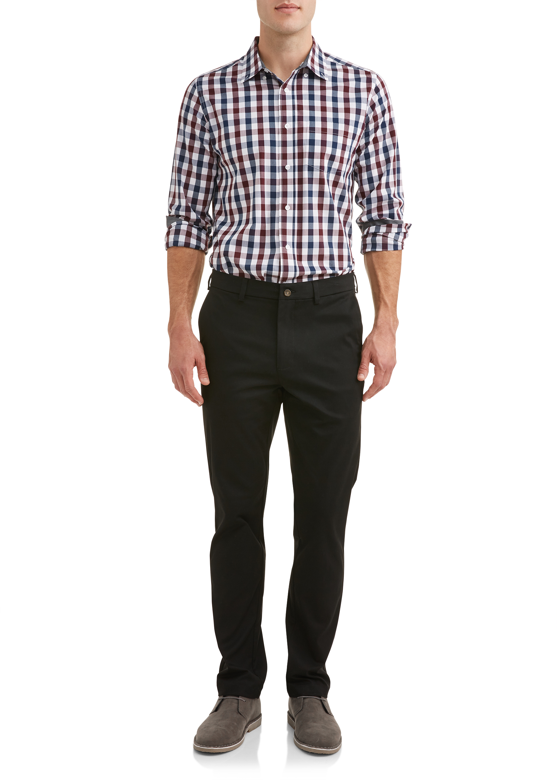 George Men's Premium Straight Fit Khaki Pants - image 3 of 6