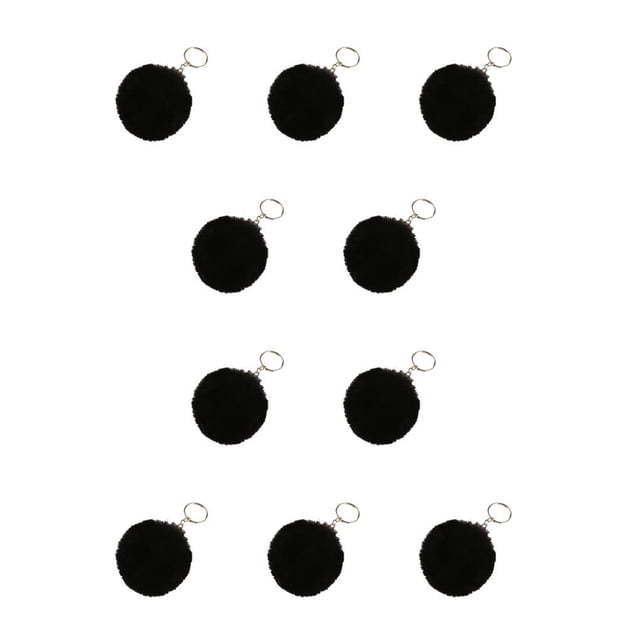 Kearding Llavero Colgante Llaveros Multifuncional Adorable Delicado Llaveros Mujeres para Niños Adultos Ancianos Estudiantes Negro 5cm Negro 5cm 10piezas Kearding CBP336293
