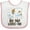 White and Pink, variant on Inktastic My Pap Loves Me Grandson Puppy Boys Baby Bib